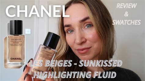 how to apply chanel highlighter|Chanel highlighting fluid sunkissed.